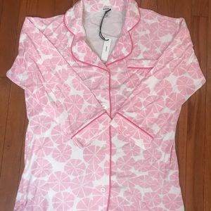 Marigot Pajama Top Pink Size S